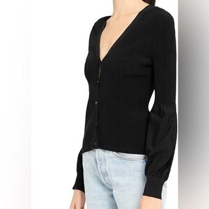 Theory • Blouson Cardigan in Ottoman Knit • Sweater• SZ S • Retail $395
